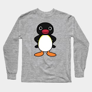 Cute Pingu Long Sleeve T-Shirt